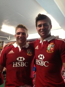 The Youngs brothers - quite an achievement to be in the same England Team, but Lions too?!