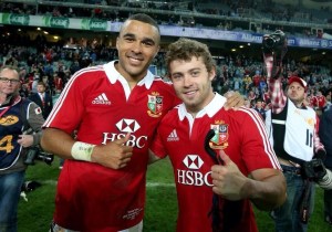Zebo & Halfpenny after Saturday's match