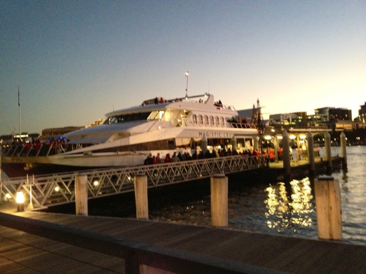 Majestic 2 - our mode of transport for the evening!