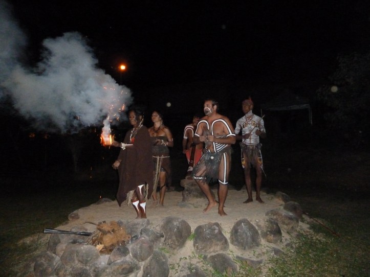 The start of the Aboriginal Evening