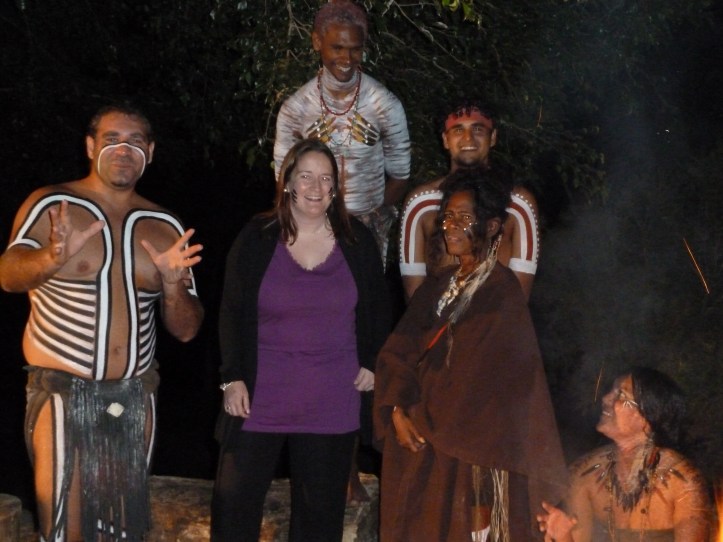 With the performers before heading home for a well earned sleep