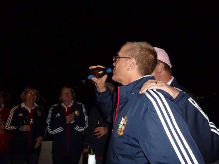 Nick's punishment leaving his ticket behind & having to go back and get it!